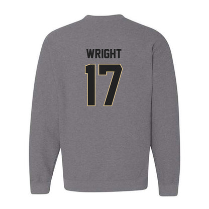 Purdue - NCAA Football : Traveon Wright - Classic Shersey Crewneck Sweatshirt-1