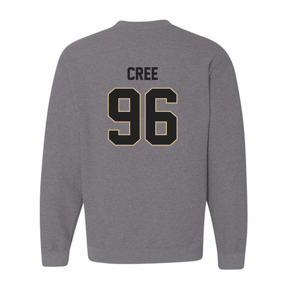 Purdue - NCAA Football : Jordan Cree - Classic Shersey Crewneck Sweatshirt-1