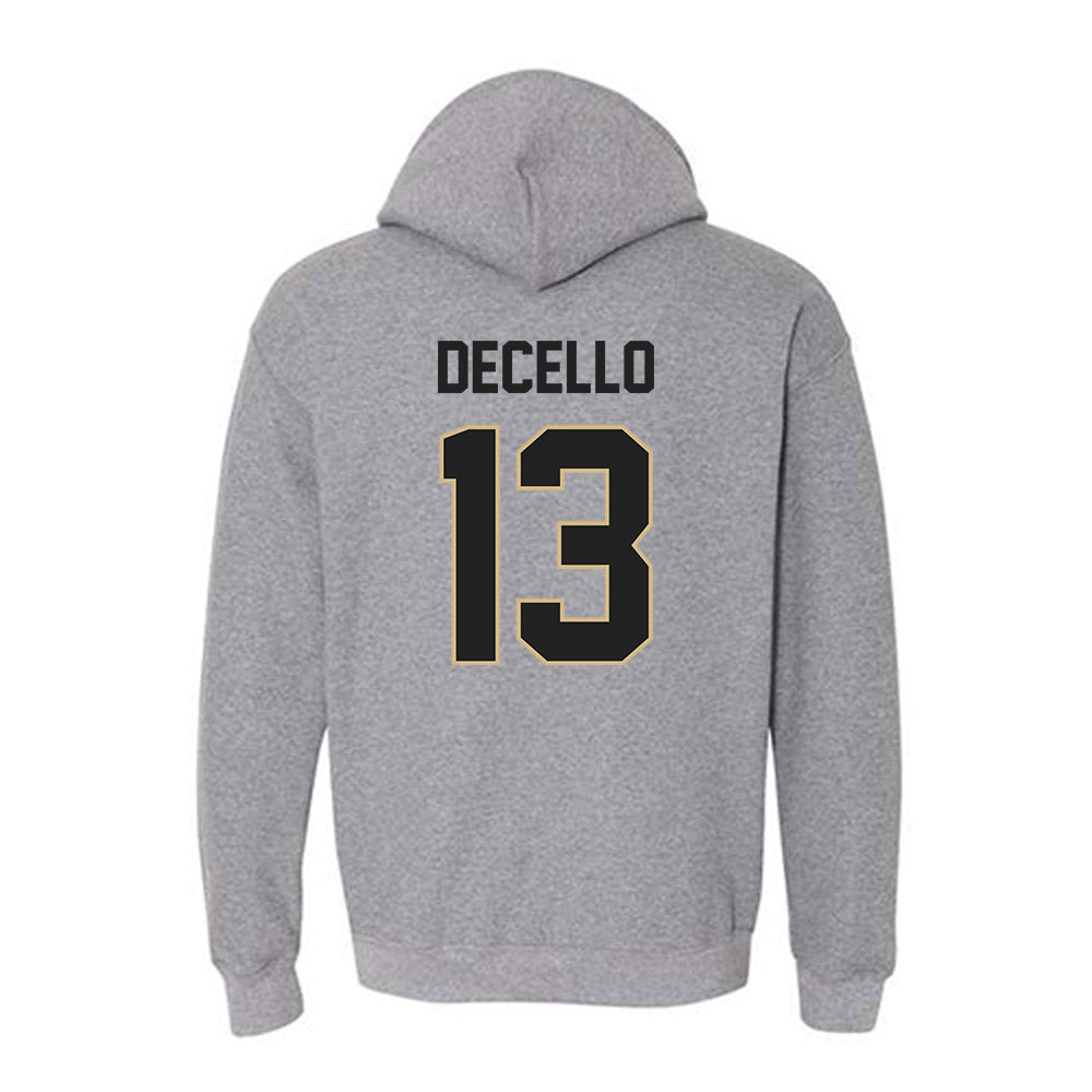 Purdue - NCAA Baseball : Sergio DeCello - Classic Shersey Hooded Sweatshirt-1