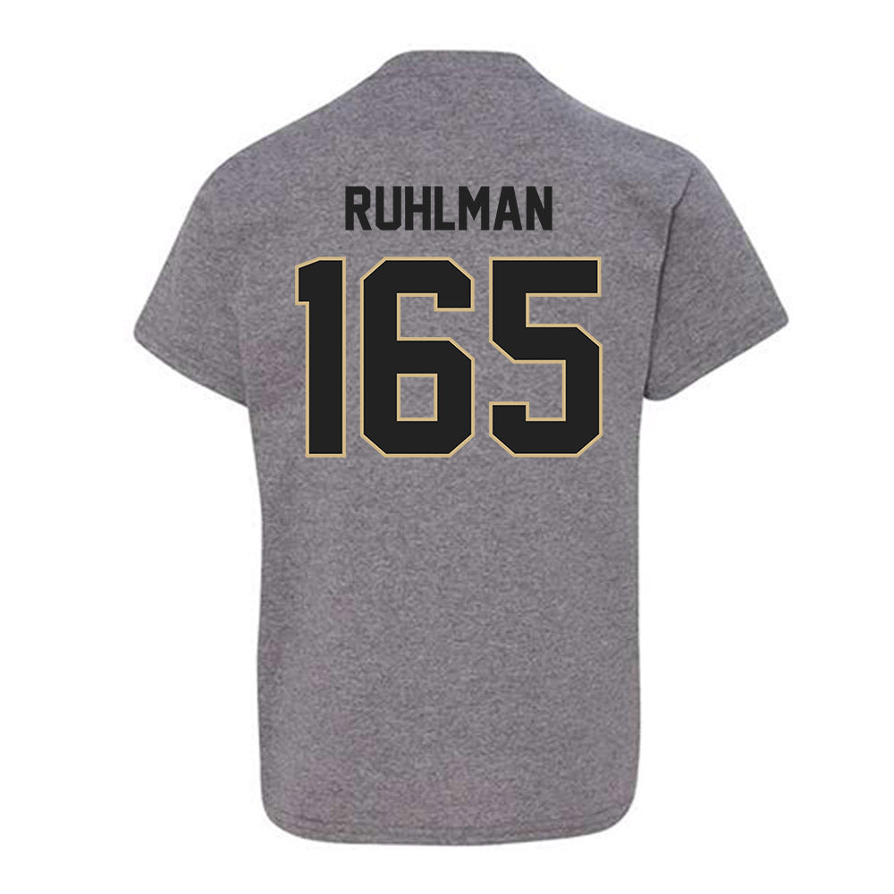 Purdue - NCAA Wrestling : Delaney Ruhlman - Classic Shersey Youth T-Shirt-1