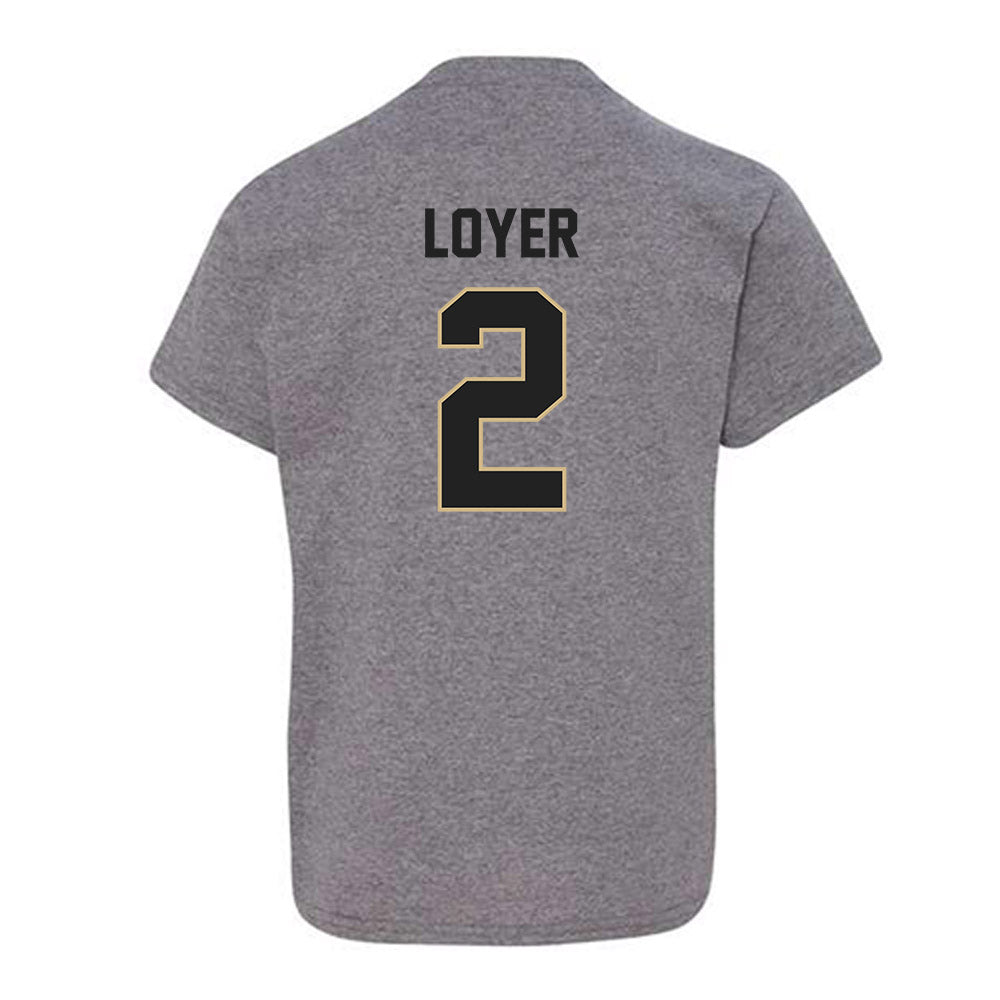 Purdue - NCAA Men's Basketball : Fletcher Loyer - Classic Shersey Youth T-Shirt-1