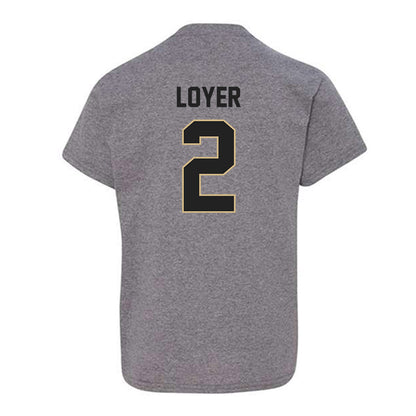 Purdue - NCAA Men's Basketball : Fletcher Loyer - Classic Shersey Youth T-Shirt-1