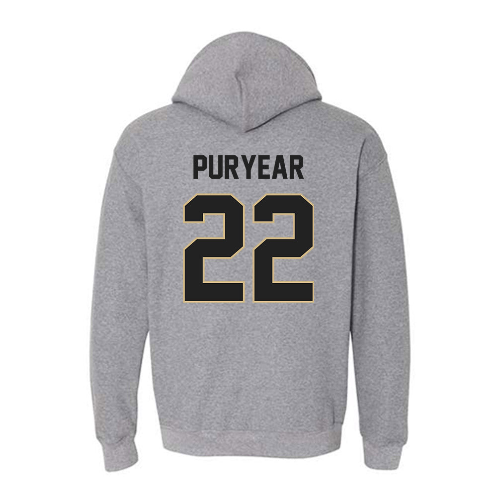 Purdue - NCAA Women's Basketball : Kendall Puryear - Classic Shersey Hooded Sweatshirt-1