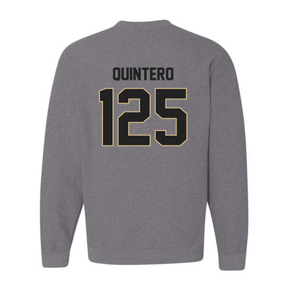 Purdue - NCAA Wrestling : Isaiah Quintero - Classic Shersey Crewneck Sweatshirt-1
