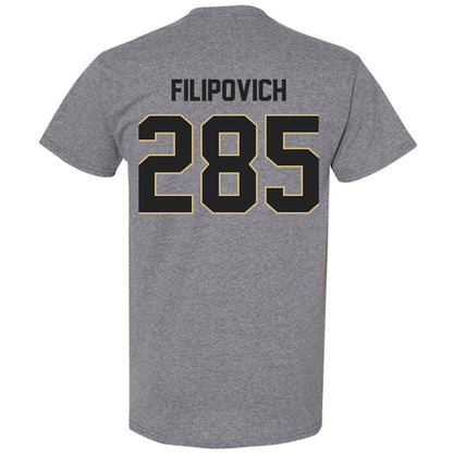 Purdue - NCAA Wrestling : Hayden Filipovich - Classic Shersey T-Shirt-1