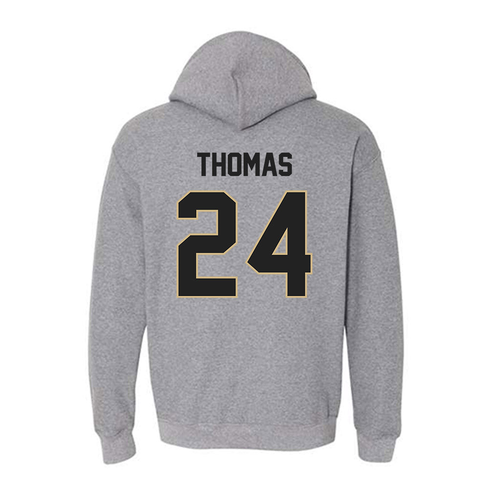Purdue - NCAA Football : Malachi Thomas - Classic Shersey Hooded Sweatshirt-1