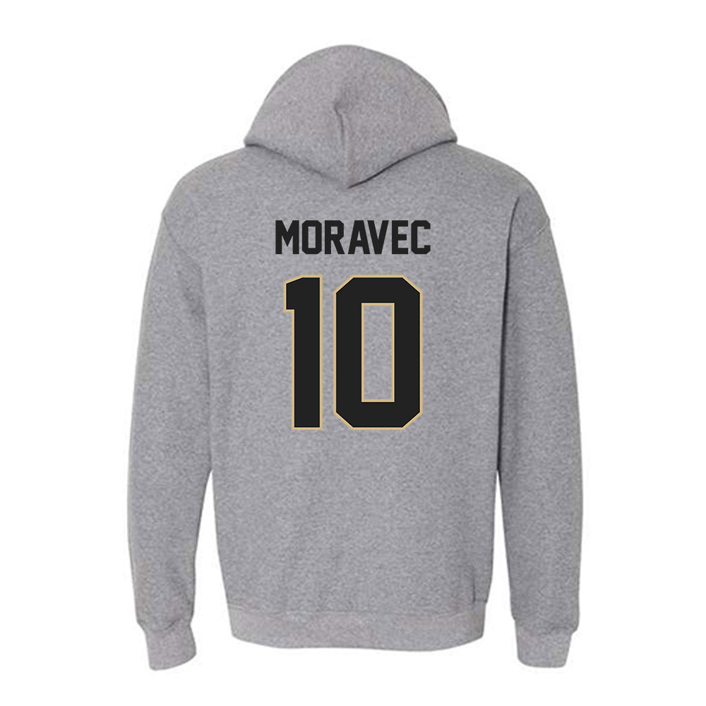 Purdue - NCAA Women's Volleyball : Nataly Moravec - Classic Shersey Hooded Sweatshirt-1