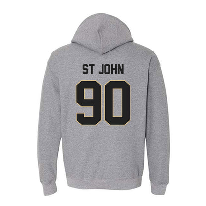 Purdue - NCAA Football : Elijah St John - Classic Shersey Hooded Sweatshirt-1