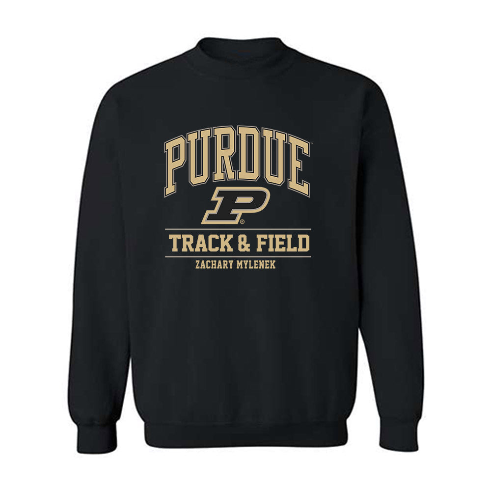 Purdue - NCAA Men's Track & Field : Zachary Mylenek - Classic Fashion Shersey Crewneck Sweatshirt