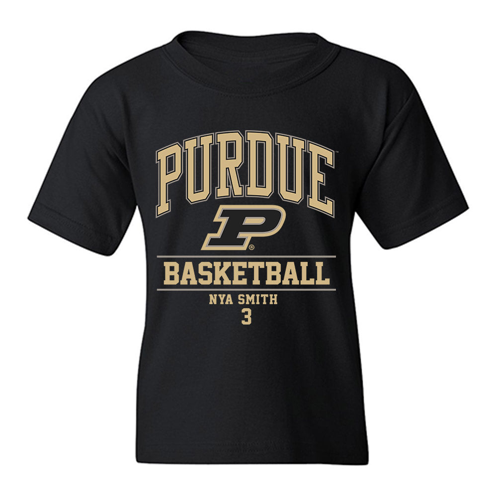 Purdue - NCAA Women's Basketball : Nya Smith - Classic Fashion Shersey Youth T-Shirt-0