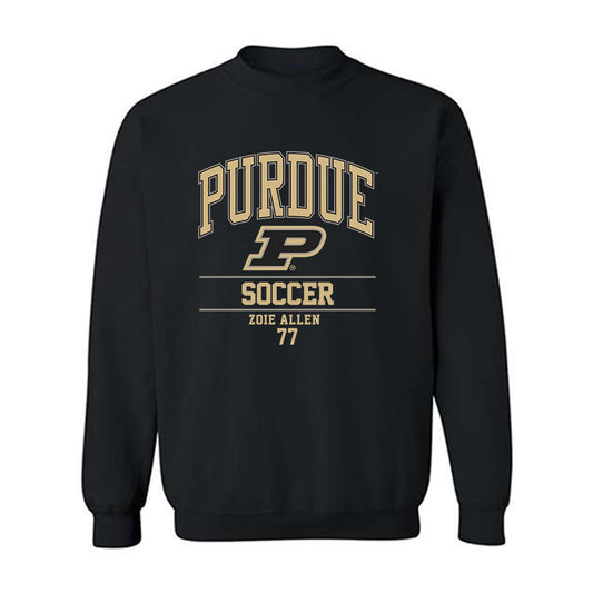 Purdue - NCAA Women's Soccer : Zoie Allen - Classic Fashion Shersey Crewneck Sweatshirt