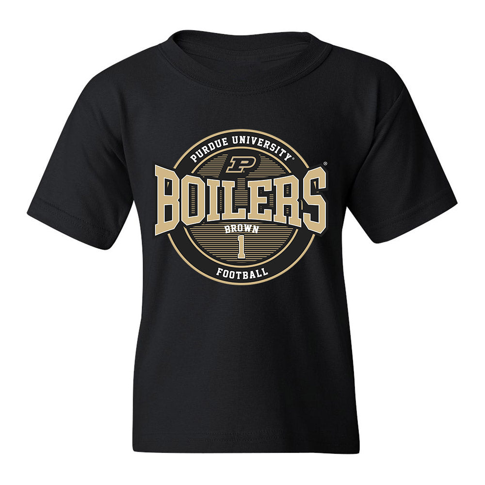 Purdue - NCAA Football : Markevious Brown - Classic Fashion Shersey Youth T-Shirt