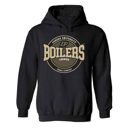 Purdue - NCAA Women's Cross Country : Myah Chenier - Classic Fashion Shersey Hooded Sweatshirt