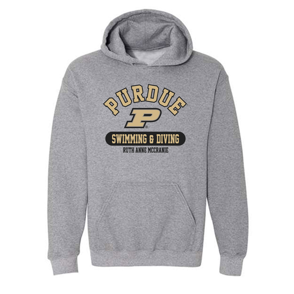 Purdue - NCAA Women's Swimming & Diving : Ruth Anne McCranie - Classic Fashion Shersey Hooded Sweatshirt