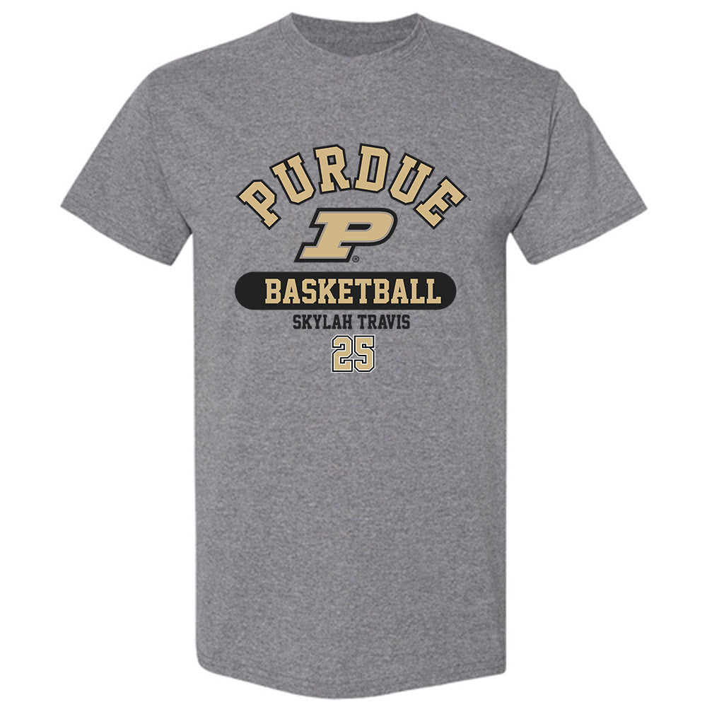 Purdue - NCAA Women's Basketball : Skylah Travis - Classic Fashion Shersey T-Shirt