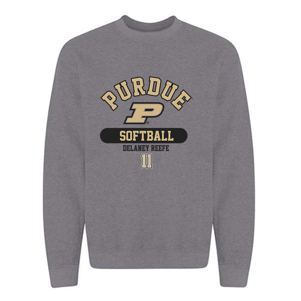 Purdue - NCAA Softball : Delaney Reefe - Classic Fashion Shersey Crewneck Sweatshirt