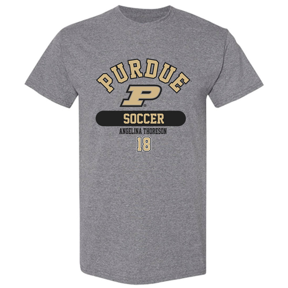 Purdue - NCAA Women's Soccer : Angelina Thoreson - Classic Fashion Shersey T-Shirt-0
