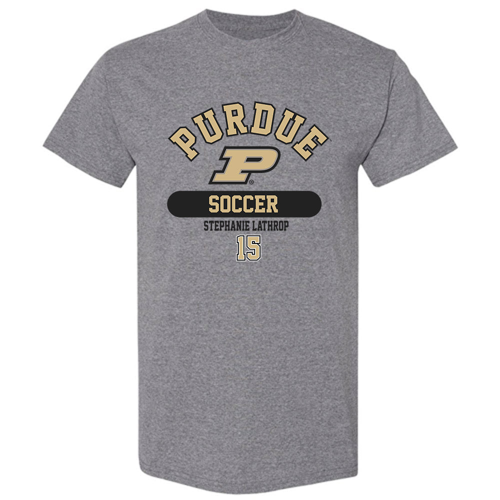 Purdue - NCAA Women's Soccer : Stephanie Lathrop - Classic Fashion Shersey T-Shirt