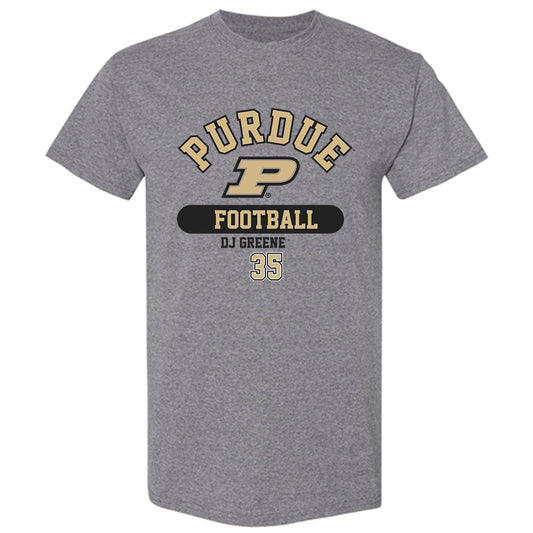 Purdue - NCAA Football : DJ Greene - Classic Fashion Shersey T-Shirt-0