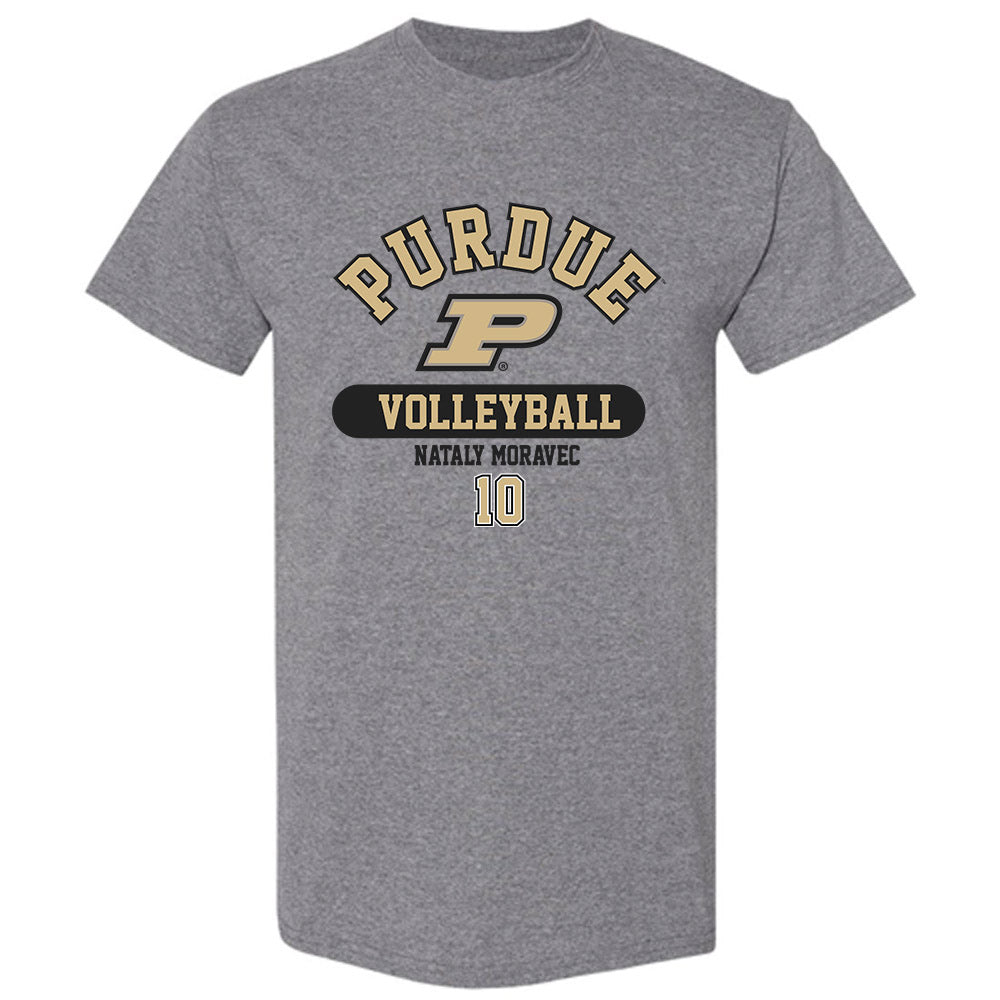 Purdue - NCAA Women's Volleyball : Nataly Moravec - Classic Fashion Shersey T-Shirt-0