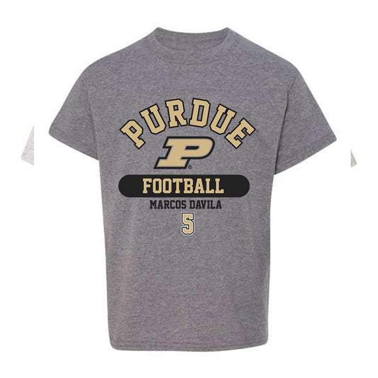 Purdue - NCAA Football : Marcos Davila - Classic Fashion Shersey Youth T-Shirt