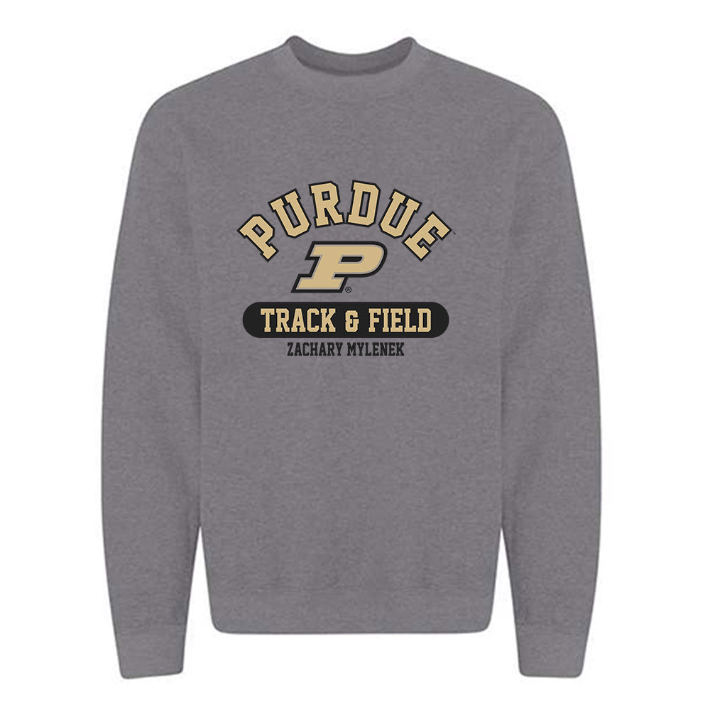 Purdue - NCAA Men's Track & Field : Zachary Mylenek - Classic Fashion Shersey Crewneck Sweatshirt