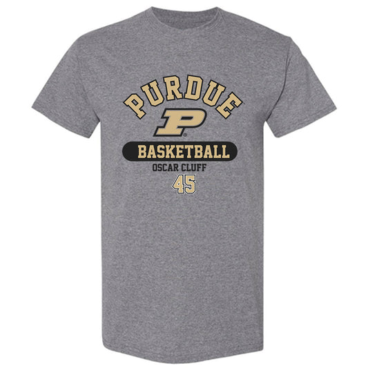 Purdue - NCAA Men's Basketball : Oscar Cluff - Classic Fashion Shersey T-Shirt-0