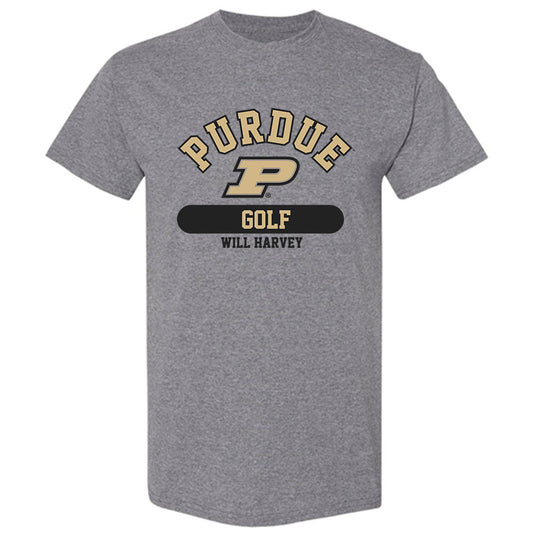 Purdue - NCAA Men's Golf : Will Harvey - Classic Fashion Shersey T-Shirt-0