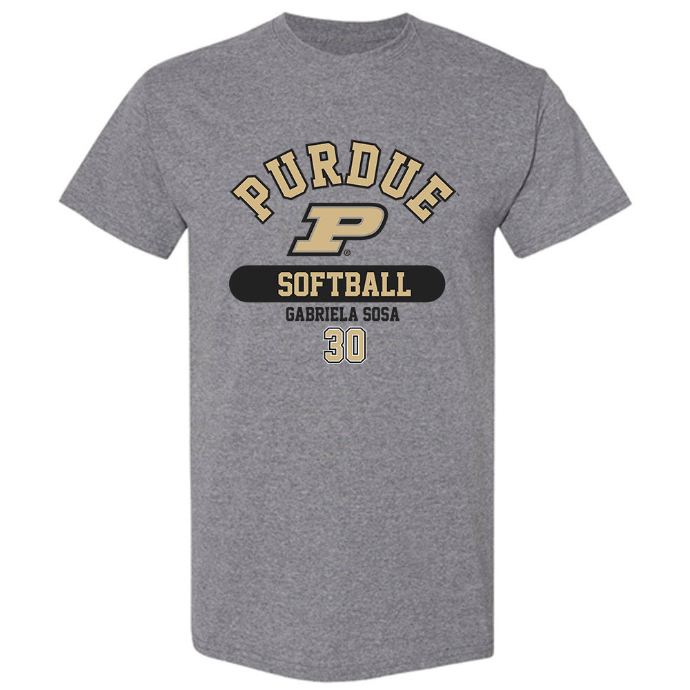 Purdue - NCAA Softball : Gabriela Sosa - Classic Fashion Shersey T-Shirt-0
