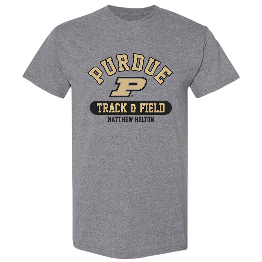 Purdue - NCAA Men's Track & Field : Matthew Helton - Classic Fashion Shersey T-Shirt