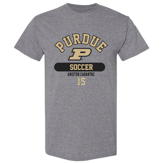 Purdue - NCAA Women's Soccer : Anisten Cabantac - Classic Fashion Shersey T-Shirt-0