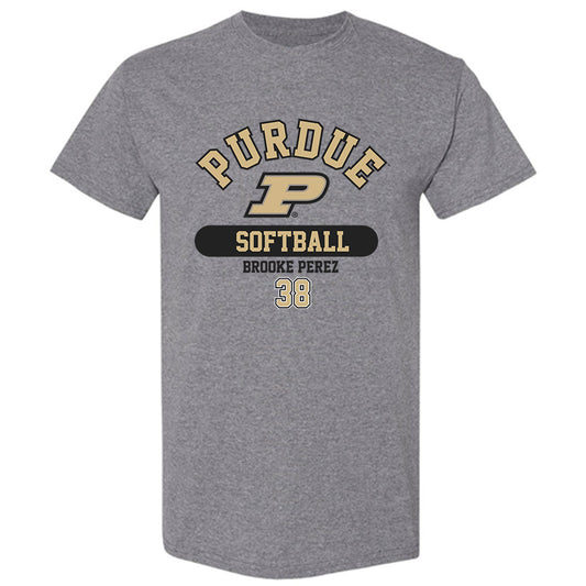 Purdue - NCAA Softball : Brooke Perez - Classic Fashion Shersey T-Shirt-0