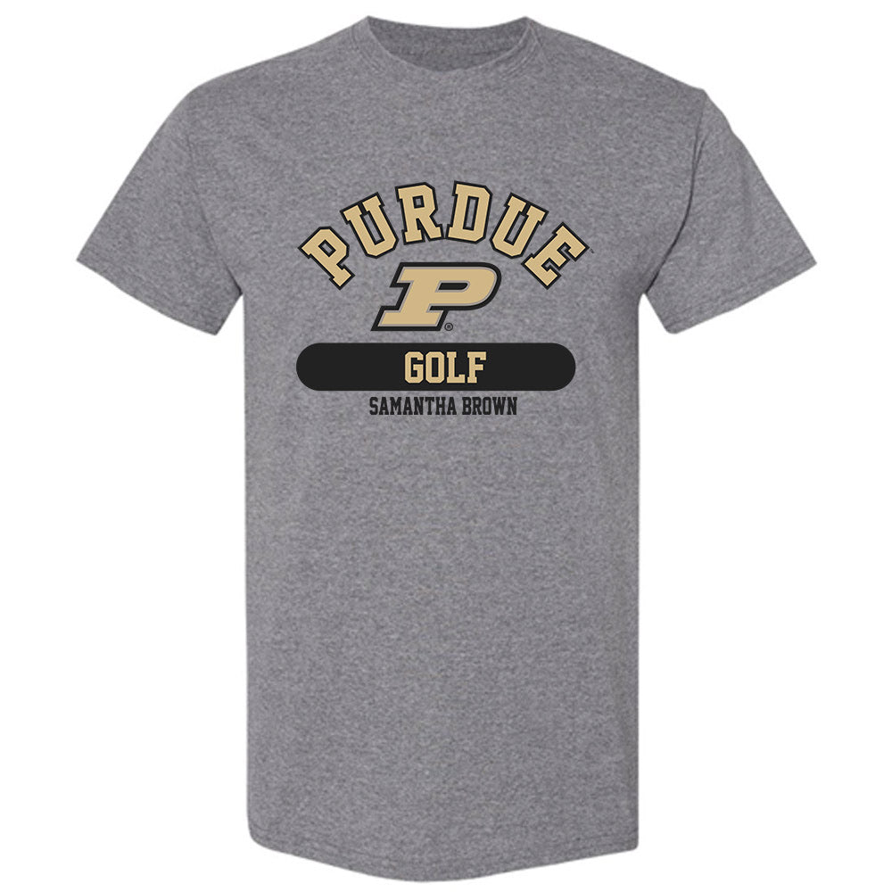 Purdue - NCAA Women's Golf : Samantha Brown - Classic Fashion Shersey T-Shirt-0