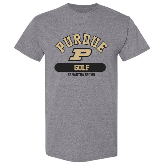 Purdue - NCAA Women's Golf : Samantha Brown - Classic Fashion Shersey T-Shirt-0