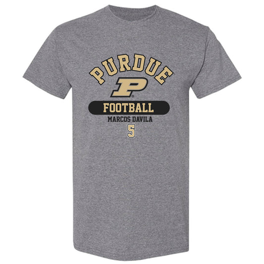 Purdue - NCAA Football : Marcos Davila - Classic Fashion Shersey T-Shirt