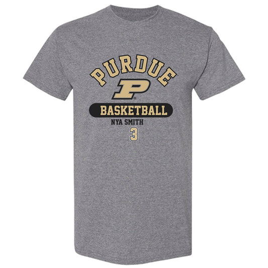 Purdue - NCAA Women's Basketball : Nya Smith - Classic Fashion Shersey T-Shirt-0