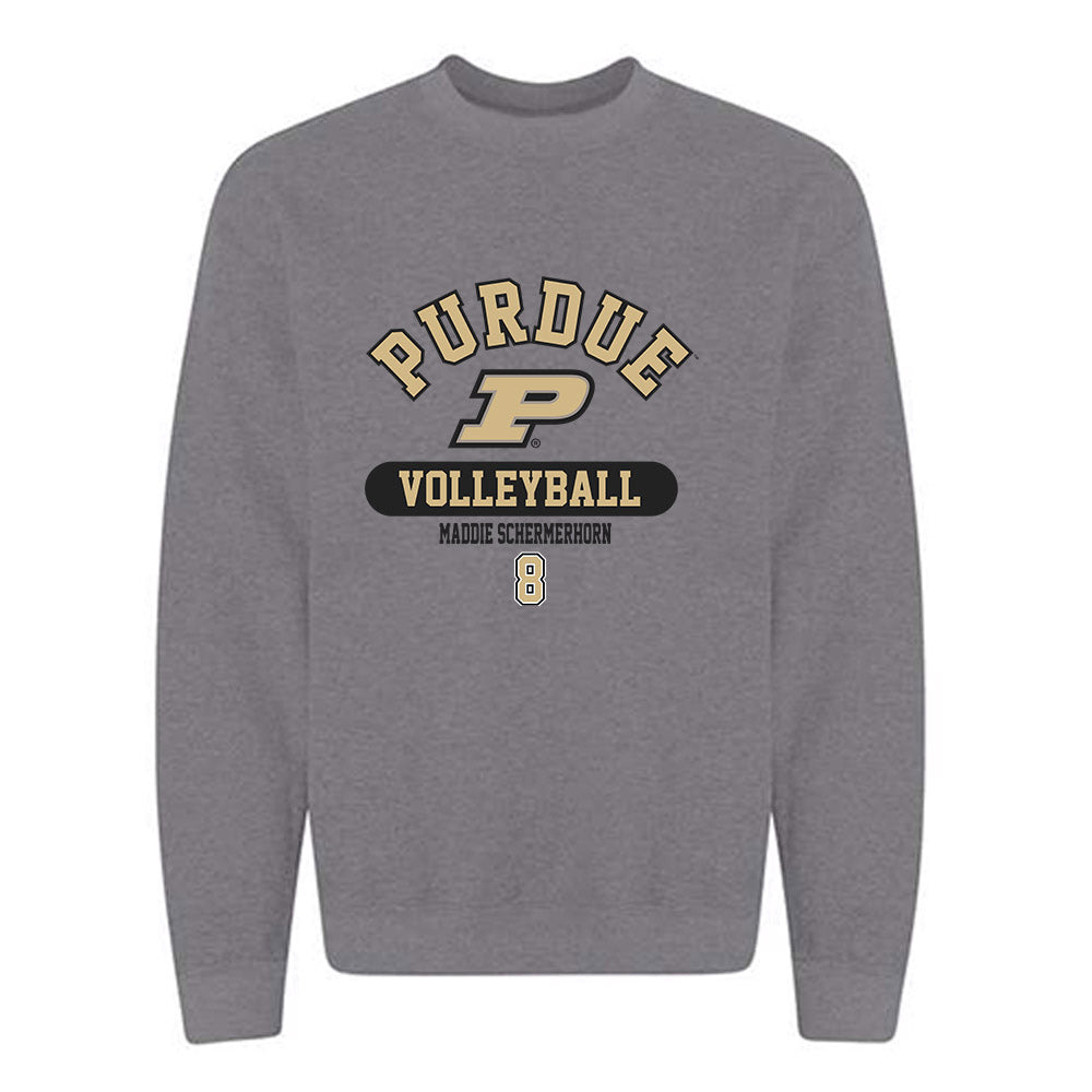 Purdue - NCAA Women's Volleyball : Maddie Schermerhorn - Classic Fashion Shersey Crewneck Sweatshirt