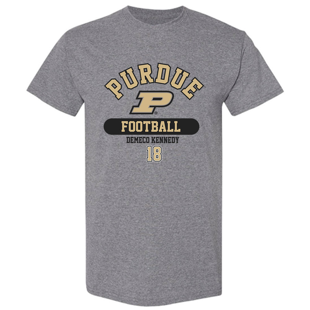 Purdue - NCAA Football : Demeco Kennedy - Classic Fashion Shersey T-Shirt