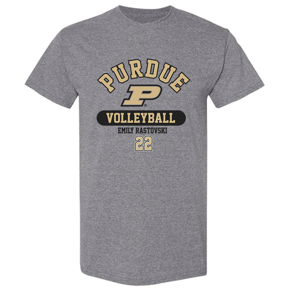 Purdue - NCAA Women's Volleyball : Emily Rastovski - Classic Fashion Shersey T-Shirt