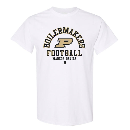 Purdue - NCAA Football : Marcos Davila - Classic Fashion Shersey T-Shirt