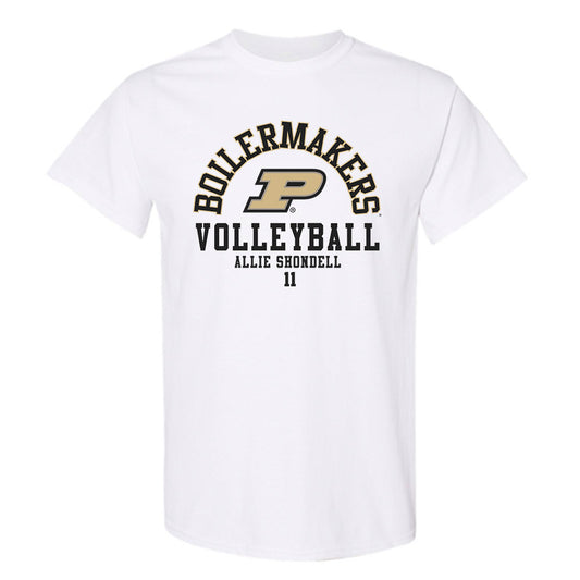 Purdue - NCAA Women's Volleyball : Allie Shondell - Classic Fashion Shersey T-Shirt