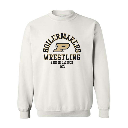 Purdue - NCAA Wrestling : Ashton Jackson - Classic Fashion Shersey Crewneck Sweatshirt