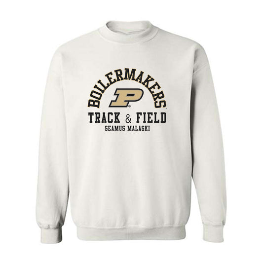 Purdue - NCAA Men's Track & Field : Seamus Malaski - Classic Fashion Shersey Crewneck Sweatshirt