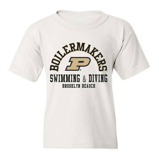 Purdue - NCAA Women's Swimming & Diving : Brooklyn Beauch - Classic Fashion Shersey Youth T-Shirt