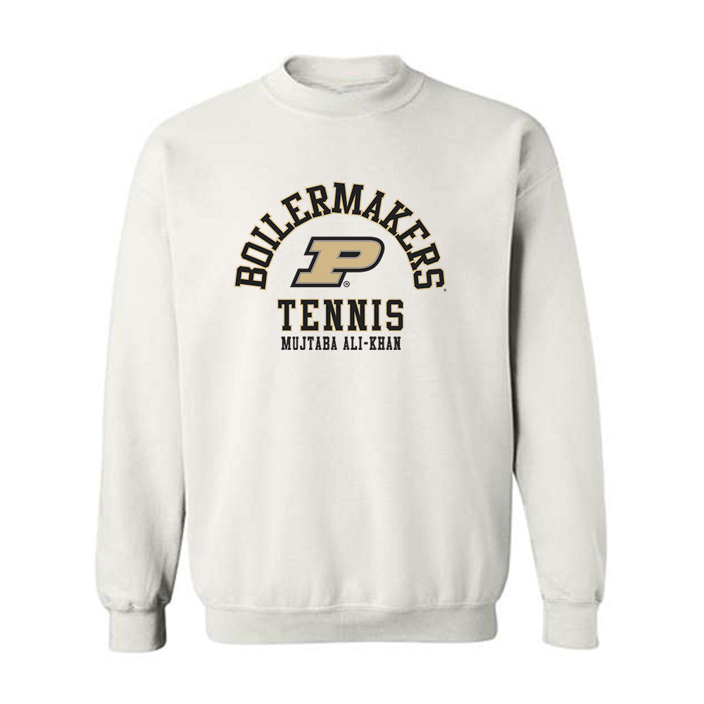 Purdue - NCAA Men's Tennis : Mujtaba Ali-Khan - Classic Fashion Shersey Crewneck Sweatshirt-0