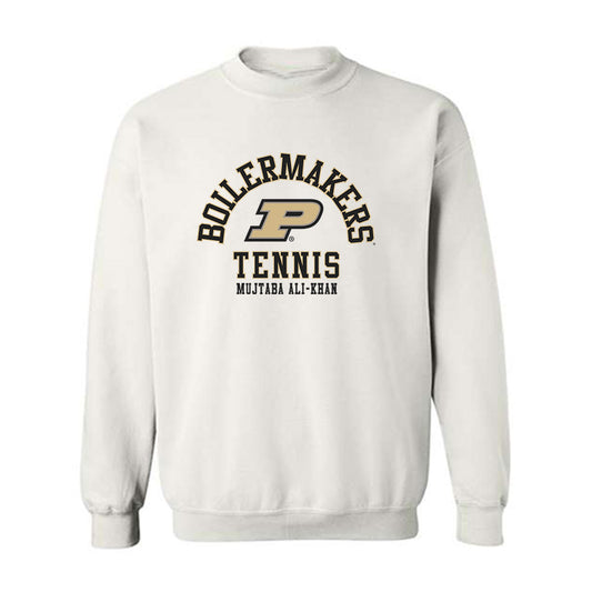Purdue - NCAA Men's Tennis : Mujtaba Ali-Khan - Classic Fashion Shersey Crewneck Sweatshirt-0