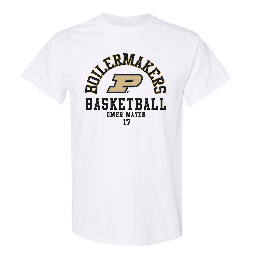 Purdue - NCAA Men's Basketball : Omer Mayer - Classic Fashion Shersey T-Shirt-0