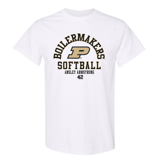 Purdue - NCAA Softball : Ansley Armstrong - Classic Fashion Shersey T-Shirt