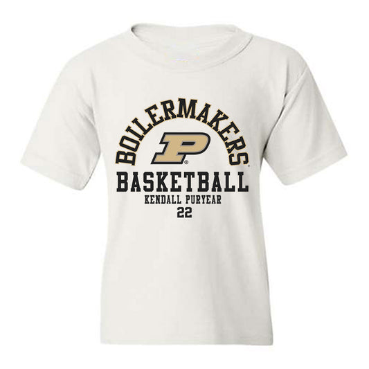 Purdue - NCAA Women's Basketball : Kendall Puryear - Classic Fashion Shersey Youth T-Shirt-0