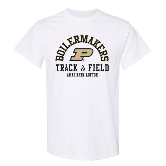 Purdue - NCAA Women's Track & Field : Amarianna Lofton - Classic Fashion Shersey T-Shirt-0